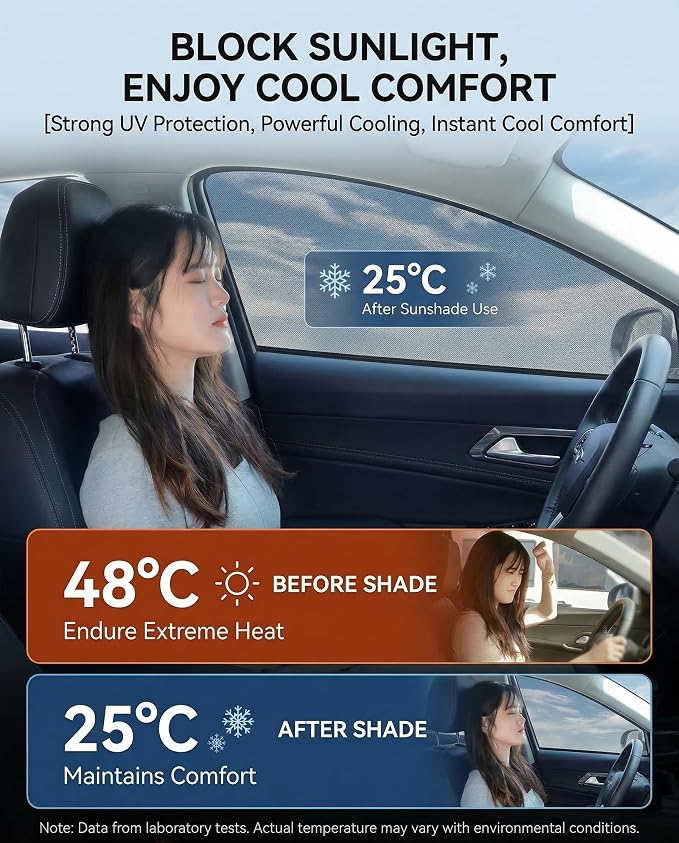 Windshield Sun Shade for Nissan Rogue Front Window Shades Cover for 2010-2025 Rogue Windshield Sun Visor Protector Car Accessories