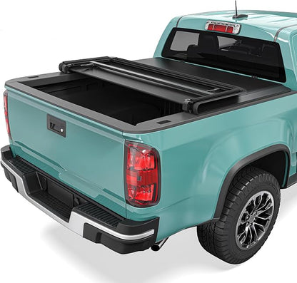 Soft Tri-Fold Truck Bed Tonneau Cover Fit for Chevy Colorado/GMC Canyon 2015-2026 5.2 ft Bed
