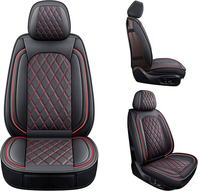 MIROZO Seat Covers for Car,Waterproof Seat Cover Full Set Vehicle Cushion Cover Automotive Seat Protector Breathable Universal Fit for Most Sedan, Truck and SUV for Tacoma CX5 Chevy