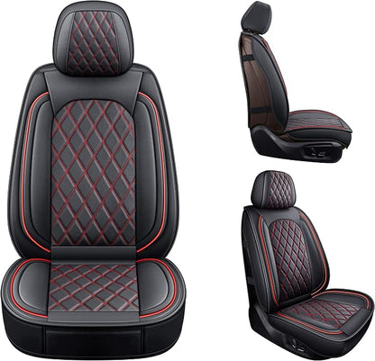 MIROZO Seat Covers for Car,Waterproof Seat Cover Full Set Vehicle Cushion Cover Automotive Seat Protector Breathable Universal Fit for Most Sedan, Truck and SUV for Tacoma CX5 Chevy