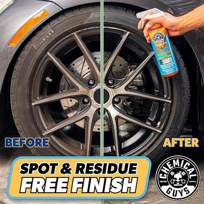 Chemical Guys CLD1051602 Sticky Gel Citrus Wheel Cleaner Gel, (Safe For All Wheel Types) Works on Cars, Trucks, SUVs, Motorcycles, RVs & More, 16 fl oz (2 Pack)
