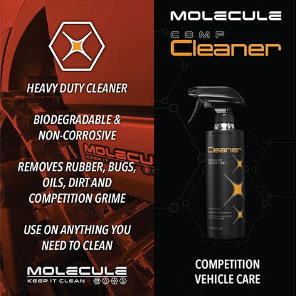 Molecule Competition Cleaner | Premium Vehicle Care | Heavy-Duty Car Cleaning Spray for Detailing Kits & Automotive Accessories | Removes Oil, Rubber & Grime | Interior & Exterior Safe | 5 Gallons