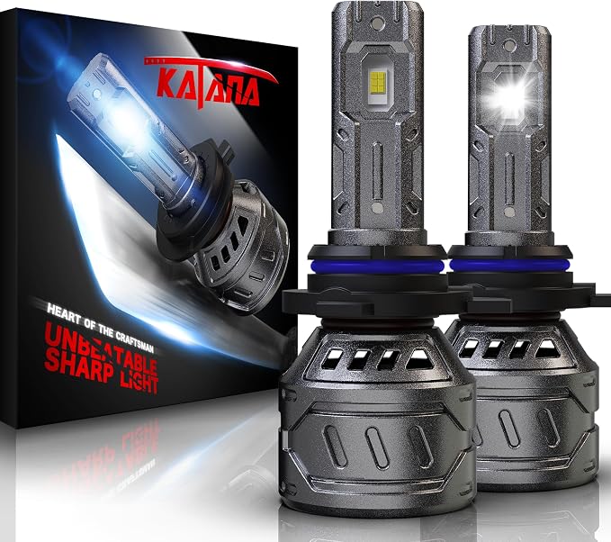 KATANA 9012 Bulb,9012 Fog Bulb Plug and Play 400% Brightness Super Bright 6500K White Mini Size of 2