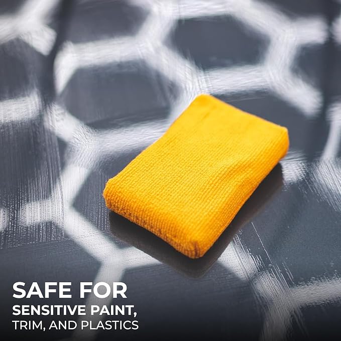 The Rag Company - The Pearl Microfiber Detailing Applicator Sponges (6-Pack) Versatile Detailing Tool, Excellent for Applying Wax, Sealants, Coatings and Other Automotive Products, 3in x 5in, Orange