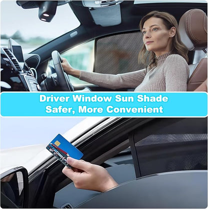 XCBYT Civic Window Shades for 2016-2021, 4PCS Side Window Sun Shades with Breathable Mesh, Magnetic Car Window Covers for Baby & Privacy, UV Protection & Heat Insulation