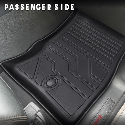 KARPAL Floor Mats for 2020-2025 Ford Explorer (Fit 6 & 7 Seat), Custom Fit TPE All Weather Ford Explorer Accessories 1st & 2nd & 3th Row Floor Liner & Trunk Mat with Backrest Mat