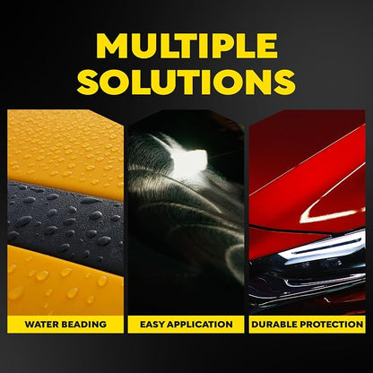 Meguiar's Ultimate Paste Wax, Premium Car Wax for a Deep Gloss with Lasting Protection, Easy to Apply and Remove, Clear Coat Safe, Microfiber Towel and Applicator Included, 8 Oz Paste