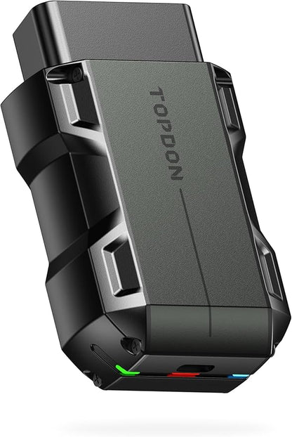 TOPDON TopScan Lite OBD2 Bluetooth Scanner, Bi-Directional All System Diagnostic Tool with AI Assistant, 8 Resets, Repair Guides, Performance Test, FCA AutoAuth & CAN-FD for iOS Android