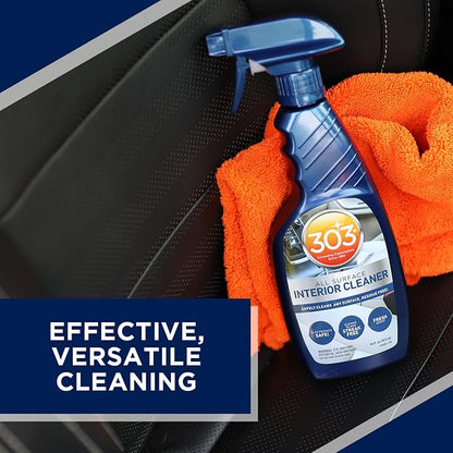 Cleans interior surfaces with a residue-free finish. Safe on touchscreens, LCDs, and glass.