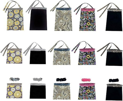 Car Trash Bag Hanging Front Seat Back Seat Headrest Console - Car Trash Bin with Reusable Waterproof Liner and Disposable Bags - Car Waste Basket (Mini Sloth Clip-On)