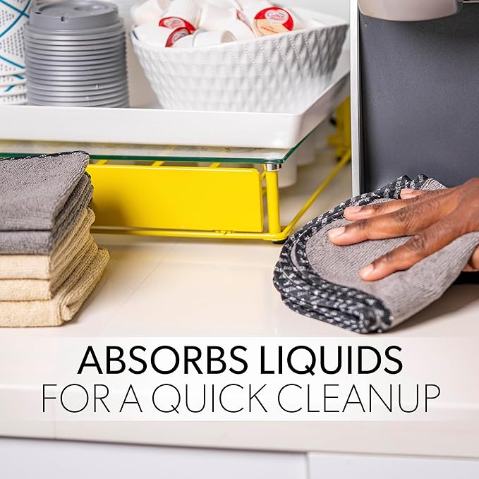 Chemical Guys AllSwipe Multi-Purpose Microfiber Towels for Cars Microfiber Cleaning Cloth Multi Color Drying Towels Car Detailing for Wash Interior and Glass, 14 x 12 Inch - 24 Pack