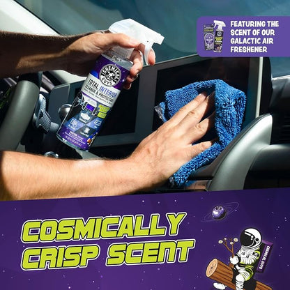 Chemical Guys Total Interior Cleaner & Protectant - 32 oz Galactic Scent All-in-One Car Interior Cleaner for Dash, Seats, Carpet, Glass, Vinyl, Leather, and Plastic - Cleans & Protects Every Surface