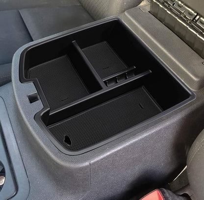 DNA MOTORING Center Console Organizer Tray Compatible with 07-14 Silverado Sierra 1500 2500HD 3500HD, Armrest Storage Box, ZTL-Y-0018
