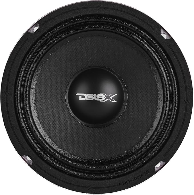 DS18 PRO-X6MSE Loudspeaker - 6.5", Midrange, Sealed Basket, 450W Max, 225W RMS, 8 Ohms - Premium Quality Audio Door Speakers for Car or Truck Stereo Sound System (1 Speaker)