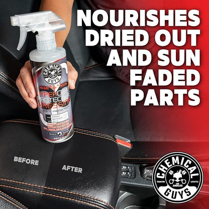 Chemical Guys G6 HyperCoat High Gloss Protectant Dressing, For Vinyl, Rubber, Plastic, Tires and Trim, Gloss Dressing Restores Shine & Protection for Cars, Trucks, Motorcycles, SUVs and RVs, 16 oz