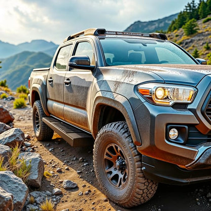 6.5 Inches Running Boards Compatible with 2019-2026 Ram 1500 | Crew Cab New Body Style (Exclude 2019-2025 Classic), Nerf Bars