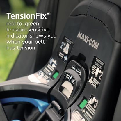 Maxi-Cosi Peri 180 Rotating Infant Car Seat, Baby Car Seat Rotating Carseat, Onyx Wonder