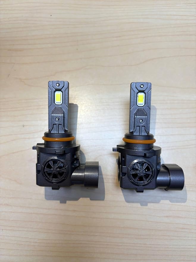 Termitor High Performance 9005 HB3 Fog Light Bulb for Off-road Only | 80,000LM Brightness, 6500K Bright White Light, DIY Easy Install, 85K+ Hrs, IP68, OE Sizing, Pair Pack