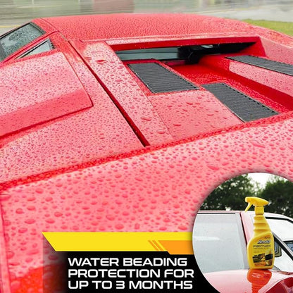 Formula 1 Fast Wax Carnauba Detailing Spray – Car Wax for Natural Gloss – Easy to Use Exterior Detailing Supplies for All Paint Finishes (16 ounce)