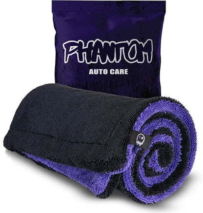 Microfiber Car Drying Towel - 1600 GSM Large 24" x 36", Ultra-Absorbent Twisted Loop, Streak-Free Drying for Cars Trucks & SUVs