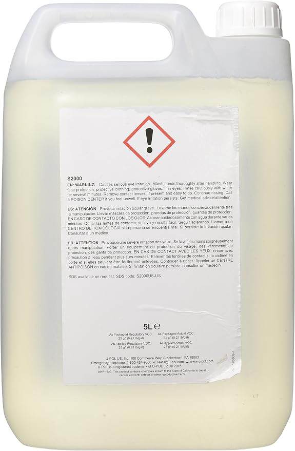 U-Pol Products 2002 System 2000 Water Base Panel Wipe - 5 Liter