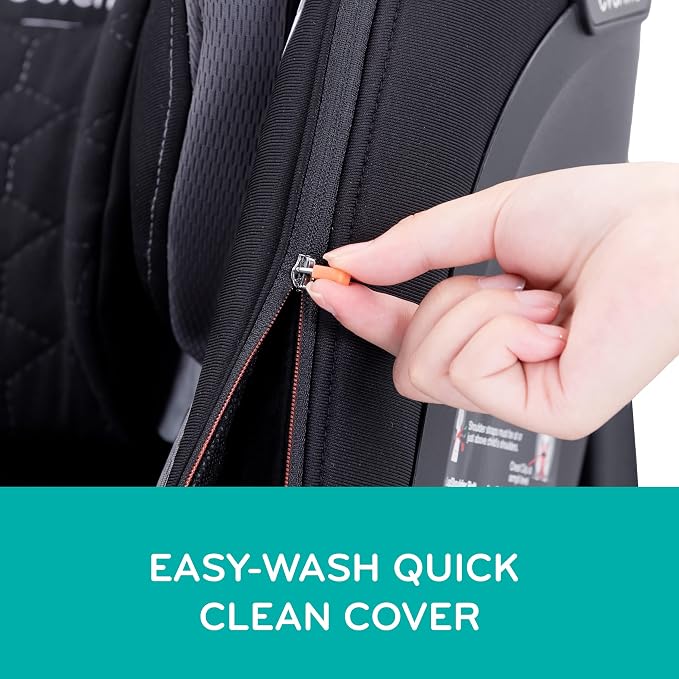 Evenflo Revolve360 Extend Convertible Car Seat with 360 Degree Rotation, Extended Rear-Facing, Forward-Facing, Booster Mode, and Secure LATCH Install, Rowe Pink