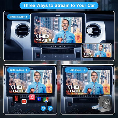 Wireless CarPlay Adapter, Magic Box Supports YouTube TikTok and More, Android Auto Wireless Adapter Easy Set up for Wired CarPlay Cars