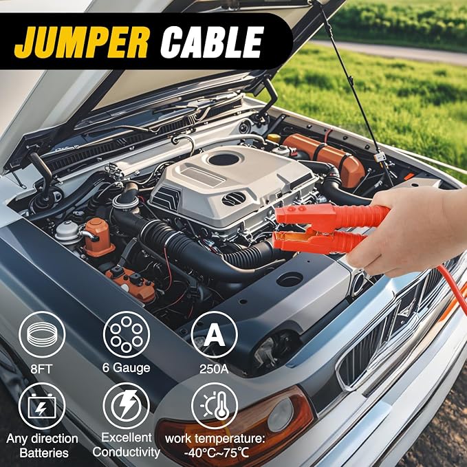 Nilight Car Emergency Kit with Jumper Cable, First Aid Kit Safety Assistance Tools for Travel Camping Outdoor Cars Truck SUV RV, Roadside Essentials with Flash Light