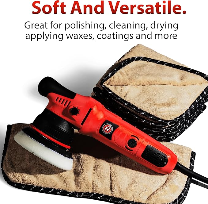 Adam's Polishes Car Detailing Towels (12-Pack)