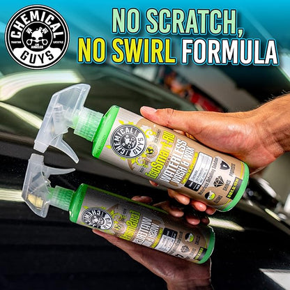 Chemical Guys EcoSmart Waterless Car Wash & Wax Ready To Use, Safe for Cars, Trucks, SUVs, Motorcycles, RVs & More, Extra Large 32 fl oz
