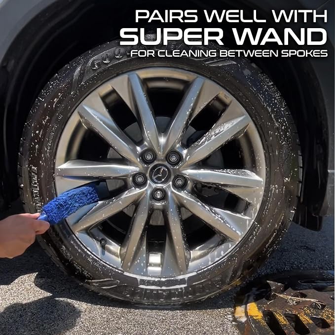 Formula 1 Wheel & Tire Cleaner - Removes Brake Dust and Dirt, Quickly Shines Rims & Tires, Safe for All Cars, Trucks, and Motorcycles (16 oz)