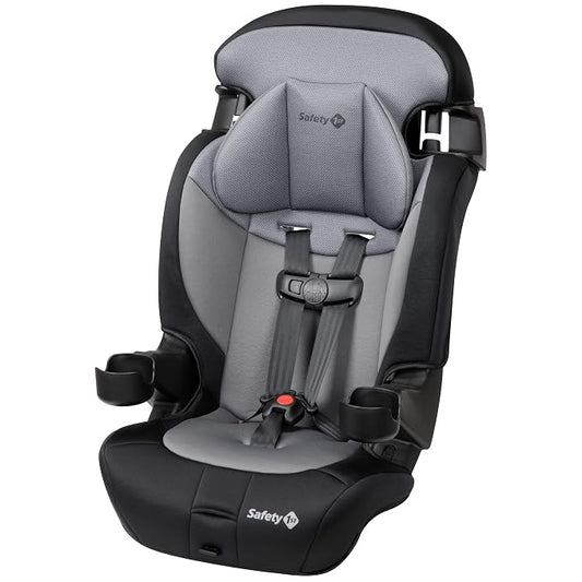 Safety 1st Grand 2‑in‑1 Booster Car Seat, Converts from High Back to Belt‑Positioning Booster, Seat for Kids 40–65 Pounds and Belt‑Positioning 40–100 Pounds, High Street