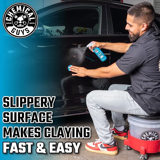 Chemical Guys WAC_CLY_100 Clay Luber Synthetic Lubricant with Wetting Agents for Clayblock and Car Detailing Clay (Works on Cars, Trucks, SUVs, Jeeps & More), 128 fl oz (1 Gallon)