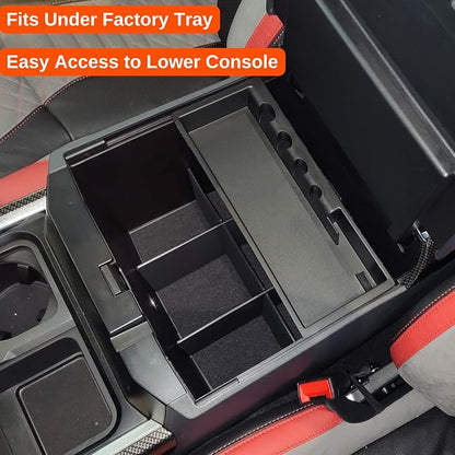 Vehicle OCD – Center Console Organizer for Ford F250/350/450 SuperDuty (2023-2026) – Made in USA - SLX180