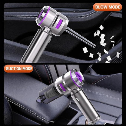Handheld Car Vacuum Cordless, 22000Pa High Power Car Vacuum Cleaner and Air Duster, 2026 Upgrade 4-in-1 Car Vacuum Portable Cordless with 10 Multi-Nozzles for Small Jobs, Car, Home, Desk, Keyboards