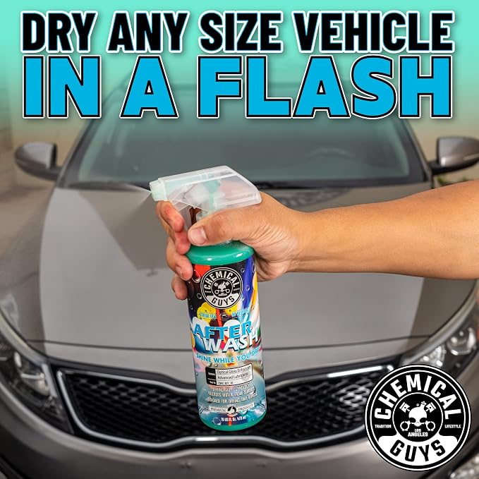 Chemical Guys CWS_801 After Wash Sprayable Gloss Boosting Car Wash Drying Aid (Helps Reduce Water Spots), 128 fl oz (1 Gallon)