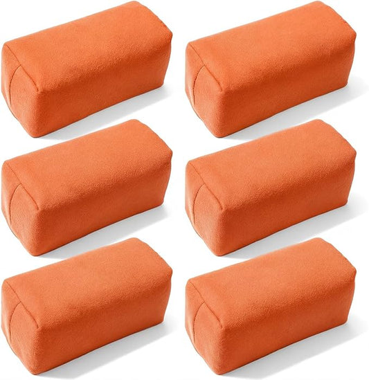 Suede Microfiber Applicator Pad, Car Detailing Suede Sponge Applicator Ceramic Coating Sponge Pad Multi-Purpose Wax Applicators Pads for Car Applying Wax Sealants Other Conditioners (6PCS)