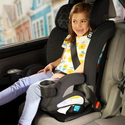 Disney Baby EverSlim 4-in-1 Convertible Car Seat, Vintage Mickey Mouse