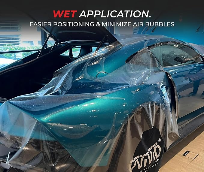VViViD Barricade Premium 8 Year Clear Paint Protection Film TPU (Clear Gloss, 24" x 60")