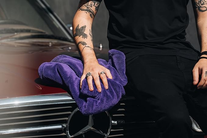 Motors Fast Drying Towels for Cars 31"x20" Car Wash Dry & Clean Microfiber Towel Twist-Loop Pile for Faster One-Pass Vehicle Cleaning Detailing Trucks SUVs Boats Superior Absorbency GSM1600