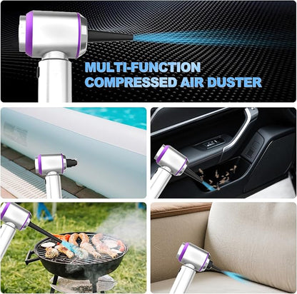 Cordless Handheld Car Vacuum, 22000PA Strong Suction Mini Vacuum, 100000 RPM Brushless Motor, 4-in-1 Portable Vacuum for Car Detailing, Pet Hair, Home, Office, Sofa, Carpet, Stairs, Couch