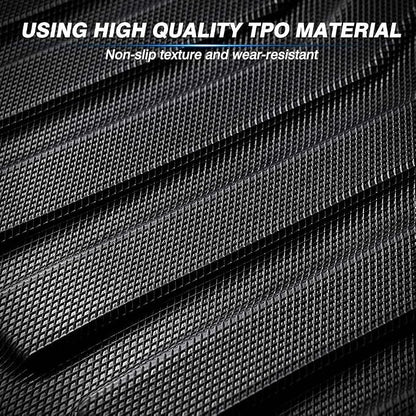 KUST Floor Mats for 2018-2024 BMW X3 G01 Accessories All Weather Floor Mat Custom Fit Floor Liners 2 Row Seat Liner Set 3PCS Black Non-Slip