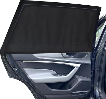 EcoNour Car Window Screen for Toyota RAV4 (2019-2025) 2 Pack | Breathable Mesh Camping Window Covers | 100% Protection from Bugs, Mosquito & UV | Baby Safe Privacy Blackout Net | Car Accessories