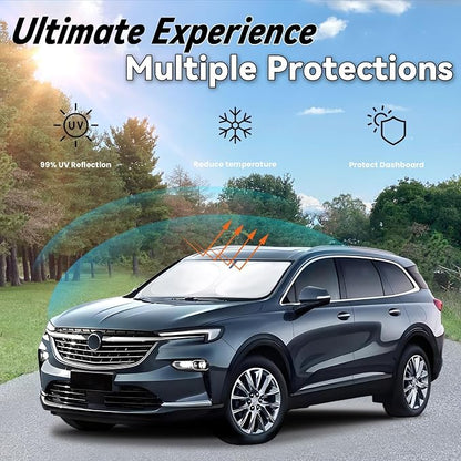 Windshield Sun Shade Custom-Fit for Buick Enclave 2025 2024-2018