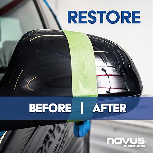 NOVUS 7026 | Plastic Clean & Shine #1 | 2 Ounce Bottle