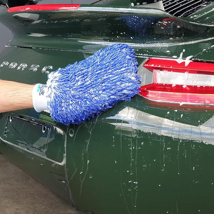 IncrediMitt Car Wash Mitt – Premium Microfiber Wash Mitt for Cars, Made in Germany, Scratch-Free Cleaning