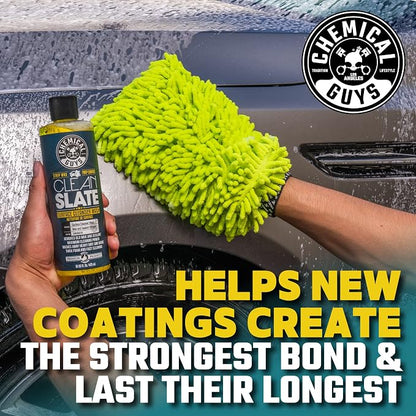 Chemical Guys CWS803 Clean Slate Deep Surface Cleaning Car Wash Soap (Removes Old Car Waxes, Glazes & Sealants for Superior Surface Prep), 128 fl oz (1 Gallon), Citrus Scent