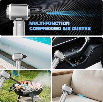 Cordless Handheld Car Vacuum, 22000PA Strong Suction Mini Vacuum, 100000 RPM Brushless Motor, 4-in-1 Portable Vacuum for Car Detailing, Pet Hair, Home, Office, Sofa, Carpet, Stairs, Couch