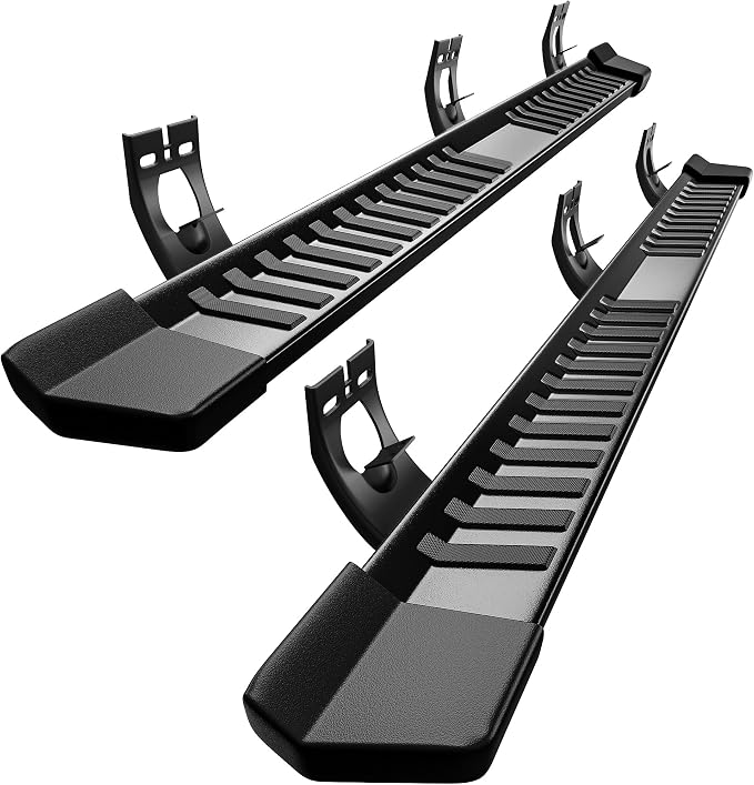 YITAMOTOR 6 Inches Running Boards Compatible with 2009-2018 RAM 1500, 2019-2024 RAM 1500 Classic, 2010-2026 RAM 2500/3500 Crew Cab, Textured Black Side Steps Nerf Bars