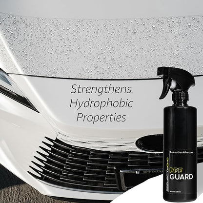 Project Mono PPF Guard - PPF Cleaner Spray that Restores & Enhances Hydrophobic Protection | Made for All Paint Protection Film for Cars | Easy Spray & Wipe Application - 16 fl oz